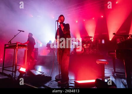 Mailand, Italien. 20. Oktober 2022. 20.. Oktober 2022. Herausgeber im Konzert bei Fabrique Milano, Italien. Credits: Marco Arici/Alamy Live News Credit: Marco Arici/Alamy Live News Stockfoto