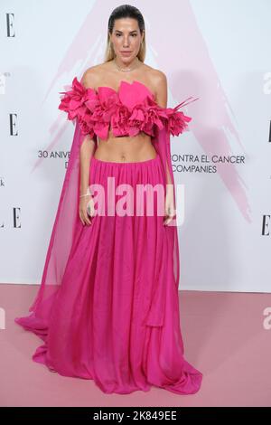 Madrid, Spanien. 20. Oktober 2022. Carla Hinojosa nimmt am „Cancer Ball“ Charity Dinner Teil, das vom Elle Magazine im Königlichen Theater von Madrid präsentiert wird. Kredit: SOPA Images Limited/Alamy Live Nachrichten Stockfoto