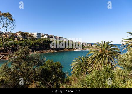 Gordon's Bay in Sydney, Australien entlang des Bondi-to-Coogee-Spaziergangs Stockfoto