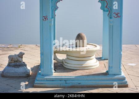 Shivling des hinduistischen gottes Shiva, Herr Shiv Stockfoto