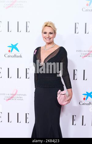 Madrid, Spanien. 20. Oktober 2022. Ainhoa Arteta nimmt am 20. Oktober 2022 an dem Charity Dinner des Elle Magazine „Cancer Ball“ im Königlichen Theater in Madrid, Spanien, Teil. Foto von ABACAPRESS.COM Quelle: Abaca Press/Alamy Live News Stockfoto