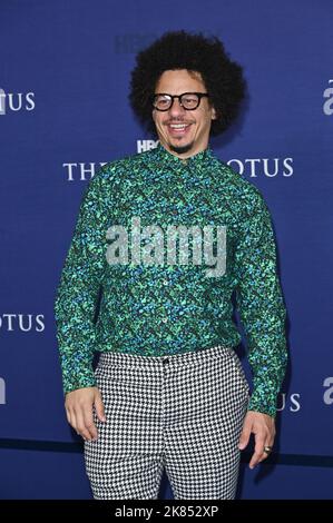 Los Angeles, USA. 20. Oktober 2022. Eric Andre bei der Premiere der Saison 2 für HBO's „The White Lotus“ in den Goya Studios, Hollywood. Bildquelle: Paul Smith/Alamy Live News Stockfoto