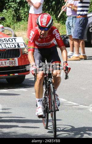 Der Belgier Thomas De Gendt Lotto vonSoudal 6. heute Stockfoto