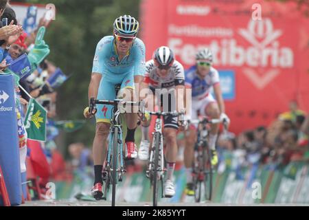 Luis Leon Sanchez Spanien Astana Matthis Frank Swiss IAM und Alexandre Geniez France FDJ 4./5./6. - Stockfoto