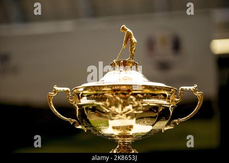 Ryder Cup Rendezvous King Cross Bahnhof mit Eurostar und Atout France Stockfoto