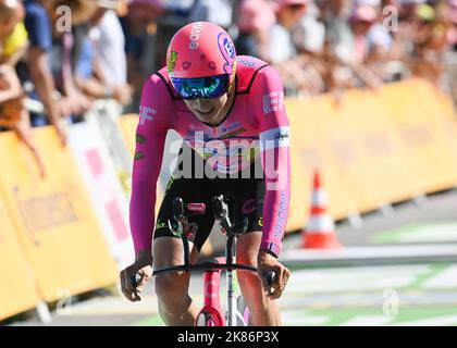 Neilson POWLESS, EF Education-EasyPost in Aktion während der Etappe 20 der Tour De France, Lacapelle-Marival nach Rocamadour, am Samstag, 23.. Juli 2022 Credit: Pete Goding/Godingimages/PA Images Stockfoto