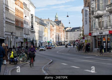 Vesterbro Bezirk in Kopenhagen Stockfoto