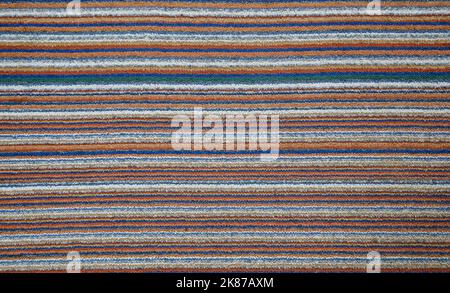 Bunte Textur des Teppichs – kann als Hintergrund verwendet werden Stockfoto