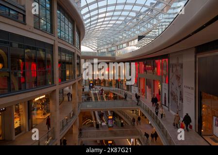 St James Quarter Shopping Mall, Edinburgh Stockfoto