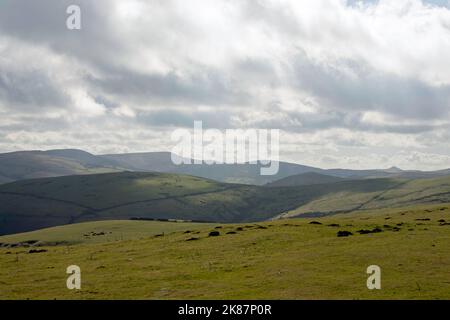 Shining Tor aus der Nähe von Bowstonegate über Lyme Park Chephire England Stockfoto