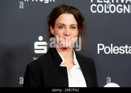 Köln, Deutschland. 20. Oktober 2022. Stefanie WILPERT, Schauspielerin, roter Teppich, Red Carpet Show, Ankunft, Eröffnung der Filmfestspiele Köln in Köln, 20.. Oktober 2022. © Credit: dpa/Alamy Live News Stockfoto