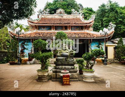 Architektonisches Detail der Marmorberge, Da Nang City, Vietnam, Südostasien Stockfoto