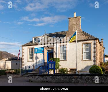 13. Oktober 2022. Nairn, Highlands and Islands, Schottland. Dies ist der Royal British Legion Club in der Cawdor Street, Nairn Stockfoto