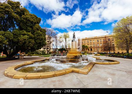 Franklin Square in Hobart, Tasmanien, Australien Stockfoto