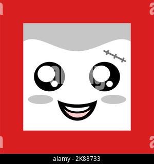 Schlechter Boy-Ausdruck Stock Vektor