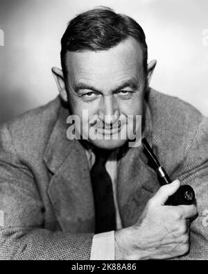 Barry Fitzgerald Schauspieler 01. Mai 1955 **WARNUNG** Dieses Foto ist nur für redaktionelle Zwecke bestimmt und unterliegt dem Copyright der Film Company und/oder des Fotografen, der von der Film- oder Produktionsfirma beauftragt wurde, und kann nur durch Publikationen im Zusammenhang mit der Bewerbung des oben genannten Films reproduziert werden. Eine obligatorische Gutschrift an die Filmgesellschaft ist erforderlich. Der Fotograf sollte auch bei Bekanntwerden des Fotos gutgeschrieben werden. Ohne schriftliche Genehmigung der Film Company kann keine kommerzielle Nutzung gewährt werden. Stockfoto