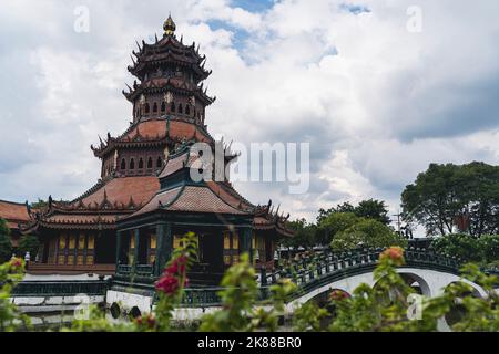 Pavillon des buddhistischen heiligen (in der alten Stadt) Stockfoto