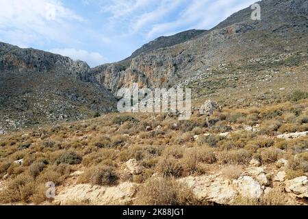 Gramvousa Peninsula, Chersonesos Gramvousas, Kreta, Griechenland, Europa Stockfoto