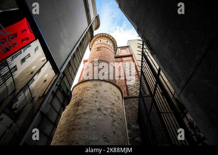 Turm Philippe Auguste in Paris Stockfoto