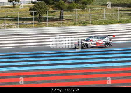 Französische Tourismusmeisterschaft Paul Ricard, Le Castellet, FRANKREICH, 16/10/2022 Florent 'MrCrash' B. Stockfoto