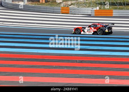 Französische Tourismusmeisterschaft Paul Ricard, Le Castellet, FRANKREICH, 16/10/2022 Florent 'MrCrash' B. Stockfoto