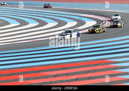 Französische Tourismusmeisterschaft Paul Ricard, Le Castellet, FRANKREICH, 16/10/2022 Florent 'MrCrash' B. Stockfoto