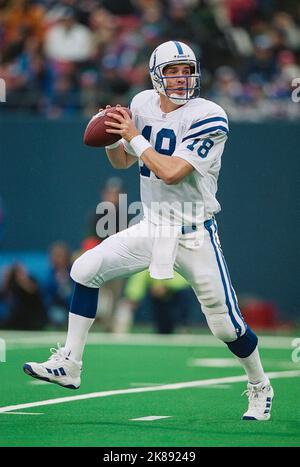 Payton Manning, Indianapolis Colts im Jahr 1999. Stockfoto