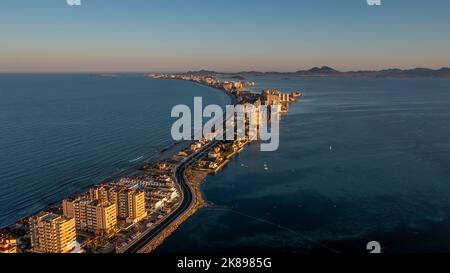 La Manga del Mar Menor, Murcia, Spanien Stockfoto