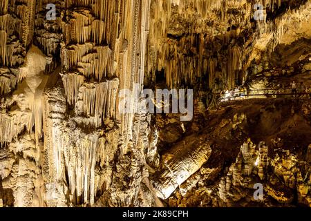 Höhle von Nerja, Malaga, Spanien Stockfoto