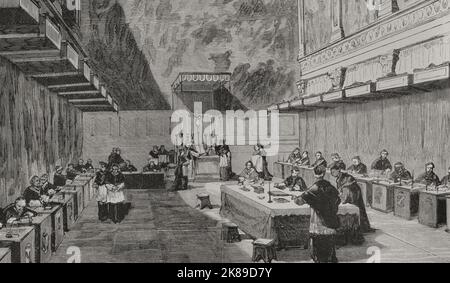 Papst Leo XIII. Stockfoto