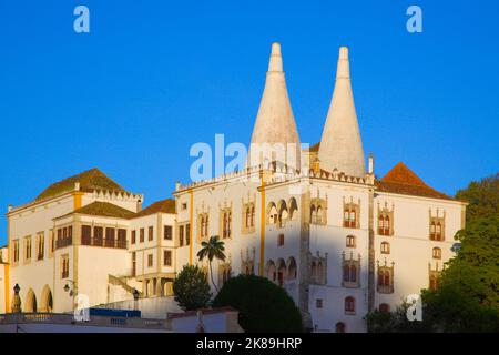 Portugal, Sintra, Nationalpalast, Palacio Nacional, Stockfoto