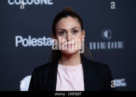 Köln, Deutschland. 21. Oktober 2022. Sophie DAL, Schauspielerin, roter Teppich, Red Carpet Show, Ankunft, Fotozelle für den Film FRIESLAND beim Filmfestival Köln 2022 in Köln, 20.. Oktober 2022. © Credit: dpa/Alamy Live News Stockfoto