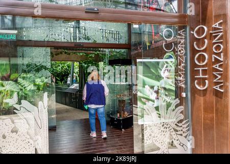 Bogota Kolumbien,Engativa Calle 63 Jardin Botanico de Bogota¡ Jose Celestino Mutis Botanischer Garten,Expedicion Tropicario tropisches Expeditionsökosystem Stockfoto