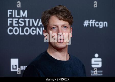 Köln, Deutschland. 21. Oktober 2022. Holger STOCKHAUS, Schauspieler, roter Teppich, Red Carpet Show, Ankunft, Fotozelle für den Film FRIESLAND beim Filmfestival Köln 2022 in Köln, 20.. Oktober 2022. © Credit: dpa/Alamy Live News Stockfoto