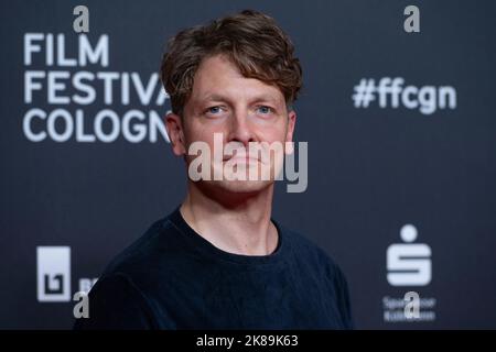 Köln, Deutschland. 21. Oktober 2022. Holger STOCKHAUS, Schauspieler, roter Teppich, Red Carpet Show, Ankunft, Fotozelle für den Film FRIESLAND beim Filmfestival Köln 2022 in Köln, 20.. Oktober 2022. © Credit: dpa/Alamy Live News Stockfoto