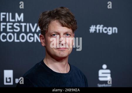 Köln, Deutschland. 21. Oktober 2022. Holger STOCKHAUS, Schauspieler, roter Teppich, Red Carpet Show, Ankunft, Fotozelle für den Film FRIESLAND beim Filmfestival Köln 2022 in Köln, 20.. Oktober 2022. © Credit: dpa/Alamy Live News Stockfoto