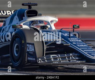 United erklärte Grand Prix, Austin Texas, 21.. Oktober 2022, Pierre Gasly aus Frankreich konkurriert um die Scuderia Alphatauri. Freies Training der Formel-1-Meisterschaft 2022. Stockfoto