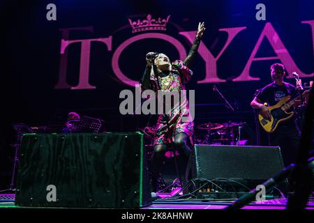Toyah live in der AO Arena Manchester UK Oktober 2022 Stockfoto