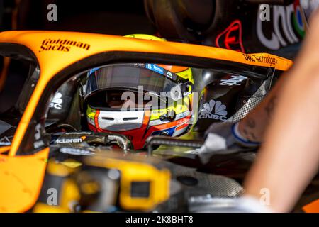 Austin, Texas, USA, 22.. Oktober 2022, Alex Palou beim Training, Runde 19 der Formel-1-Meisterschaft 2022. Kredit: Michael Potts/Alamy Live Nachrichten Stockfoto