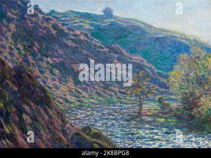 Der Petite Creuse River. Claude Monet. 1889. Stockfoto