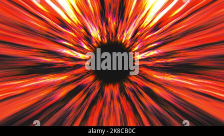 Radiale Streifen. Computer erzeugt 3D Rendering Stockfoto