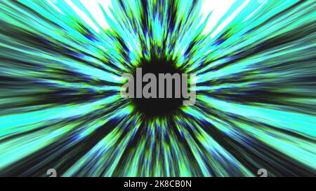 Radiale Streifen. Computer erzeugt 3D Rendering Stockfoto