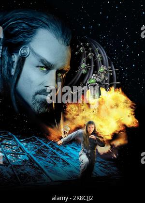 John Travolta & Barry Pepper Film: Battlefield Earth (USA 2000) Charaktere: Terni, Jonnie Goodboy Tyler / Literaturverfilmung (nach dem Buch von L. Ron Hubbard) Regie: Roger Christian 10 May 2000 **WARNUNG** Dieses Foto ist nur für redaktionelle Zwecke bestimmt und unterliegt dem Copyright von WARNER BROS. Und/oder des Fotografen, der von der Film- oder Produktionsfirma beauftragt wurde und nur durch Publikationen im Zusammenhang mit der Bewerbung des oben genannten Films reproduziert werden kann. Eine obligatorische Gutschrift an WARNER BROS. Ist erforderlich. Der Fotograf sollte auch bei Bekanntwerden des Fotos gutgeschrieben werden. Ohne kann keine kommerzielle Nutzung gewährt werden Stockfoto