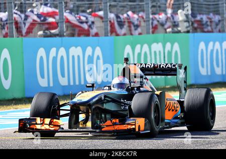 Austin, Texas, USA. 22. Oktober 2022. Mario Andretti (USA) im McLaren MP4-28 von 2013. 22.10.2022. Formel 1 Weltmeisterschaft, Rd 19, großer Preis der Vereinigten Staaten, Austin, Texas, USA, Qualifying Day. Bildnachweis sollte lauten: XPB/Press Association Images. Quelle: XPB Images Ltd/Alamy Live News Stockfoto