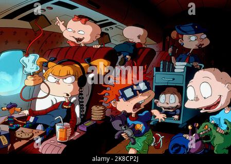 Angelica,Lil, Phil, Chuckie & Dil Film: Rugrats In Paris: The Movie (2000) Charaktere: Angelica,,, & Regie: Stig Bergqvist 05. November 2000 **WARNUNG** Dieses Foto ist nur für redaktionelle Zwecke bestimmt und unterliegt dem Copyright von NICKELODEON-FILMEN und/oder dem von der Film- oder Produktionsgesellschaft beauftragten Fotografen.Es kann nur von Publikationen im Zusammenhang mit der Bewerbung des oben genannten Films reproduziert werden. Eine obligatorische Gutschrift für NICKELODEON-FILME ist erforderlich. Der Fotograf sollte auch bei Bekanntwerden des Fotos gutgeschrieben werden. Ohne schriftliche Genehmigung der Film Company kann keine kommerzielle Nutzung gewährt werden. Stockfoto