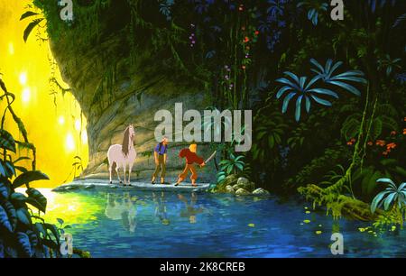 Tulio, Miguel & Altivo Film: The Road To El Dorado (2000) Charaktere: Tulio,Miguel & Regie: Bibo Bergeron & will Finn 31 March 2000 **WARNUNG** Dieses Foto ist nur für redaktionelle Verwendung bestimmt und unterliegt dem Copyright von DREAMWORKS und/oder des Fotografen, der von der Film- oder Produktionsfirma beauftragt wurde, und kann nur durch Publikationen im Zusammenhang mit der Bewerbung des oben genannten Films reproduziert werden. Eine obligatorische Gutschrift an DREAMWORKS ist erforderlich. Der Fotograf sollte auch bei Bekanntwerden des Fotos gutgeschrieben werden. Ohne schriftliche Genehmigung der Film Company kann keine kommerzielle Nutzung gewährt werden. Stockfoto