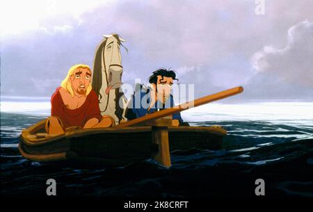 Miguel, Altivo & Tulio Film: The Road To El Dorado (2000) Charaktere: Miguel, & Tulio Regie: Bibo Bergeron & will Finn 31 March 2000 **WARNUNG** Dieses Foto ist nur für redaktionelle Verwendung bestimmt und unterliegt dem Copyright von DREAMWORKS und/oder des Fotografen, der von der Film- oder Produktionsfirma beauftragt wurde, und kann nur durch Publikationen im Zusammenhang mit der Bewerbung des oben genannten Films reproduziert werden. Eine obligatorische Gutschrift an DREAMWORKS ist erforderlich. Der Fotograf sollte auch bei Bekanntwerden des Fotos gutgeschrieben werden. Ohne schriftliche Genehmigung der Film Company kann keine kommerzielle Nutzung gewährt werden. Stockfoto