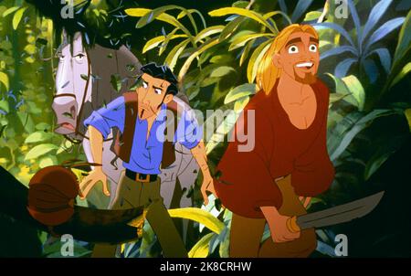 Altivo, Miguel & Tulio Film: The Road To El Dorado (2000) Charaktere: ,Miguel & Tulio Regie: Bibo Bergeron & will Finn 31 March 2000 **WARNUNG** Dieses Foto ist nur für redaktionelle Verwendung bestimmt und unterliegt dem Copyright von DREAMWORKS und/oder des Fotografen, der von der Film- oder Produktionsfirma beauftragt wurde, und kann nur durch Publikationen im Zusammenhang mit der Bewerbung des oben genannten Films reproduziert werden. Eine obligatorische Gutschrift an DREAMWORKS ist erforderlich. Der Fotograf sollte auch bei Bekanntwerden des Fotos gutgeschrieben werden. Ohne schriftliche Genehmigung der Film Company kann keine kommerzielle Nutzung gewährt werden. Stockfoto