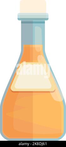 Albanien Ölflasche Symbol Cartoon Vektor. Traditionelles Emblem. Food Folk Stock Vektor