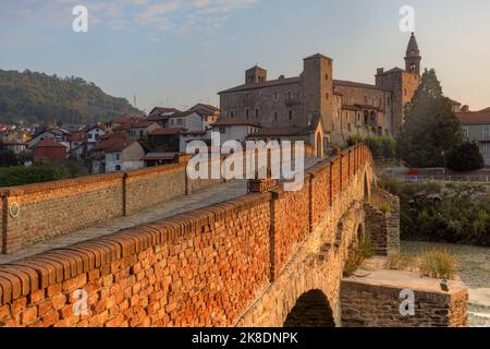 Monastero Bormida, Asti, Piemont, Italien Stockfoto